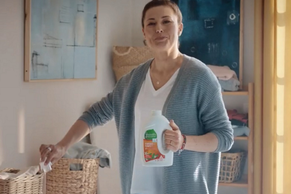 Fot. materiały prasowe Beata Sadowska w kampanii środków czystości Seventh Generation