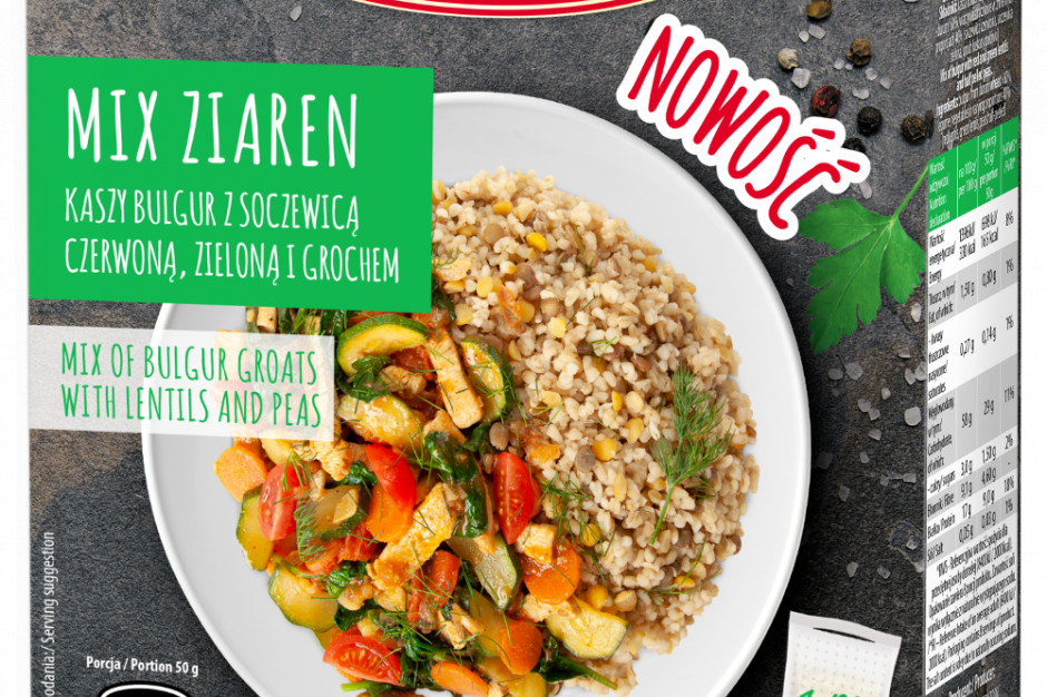 Fot. materiały prasowe MIX Ziaren - nowość w ofercie marki Halina