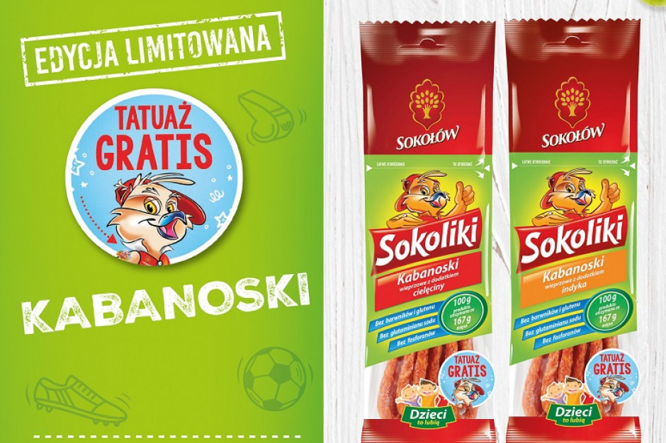 Fot. materiały prasowe Kabanoski Sokoliki – edycja limitowana z tatuażami