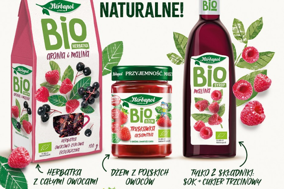 Fot. materiały prasowe Herbapol-Lublin z kampanią promującą linię produktów BIO