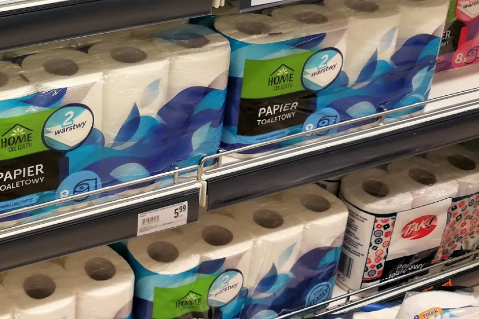 Ceny papieru toaletowego wciąż idą w górę