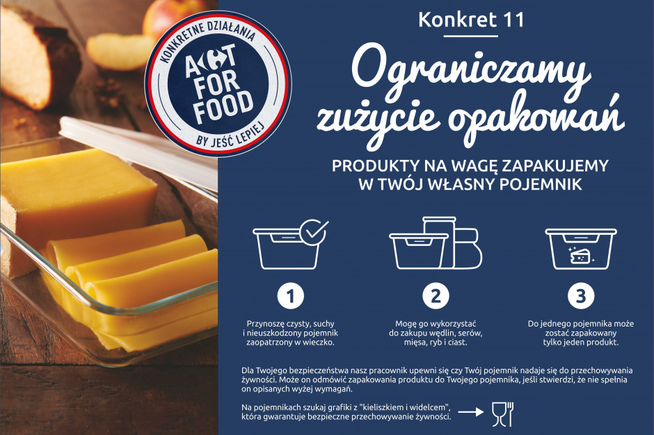Fot. materiały prasowe Zakupy z własnym opakowaniem możliwe już we wszystkich hiper- i supermarketach Carrefoura