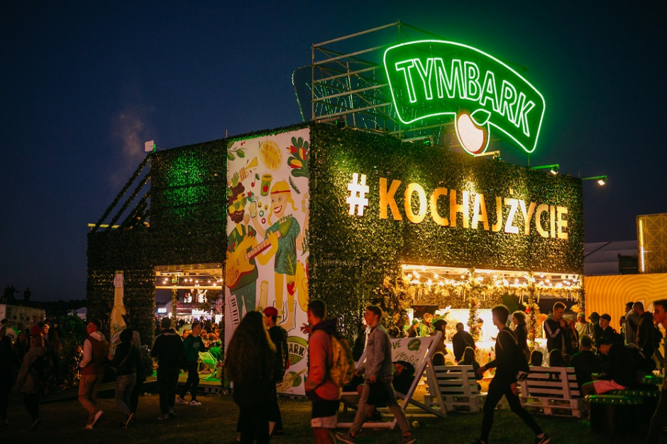 Fot. materiały prasowe Tymbark z nową festiwalową strefą
