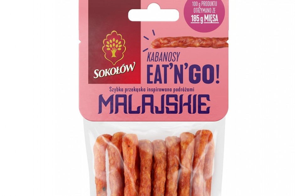 Fot. materiały prasowe Kabanosy EAT’N’GO od Sokołowa