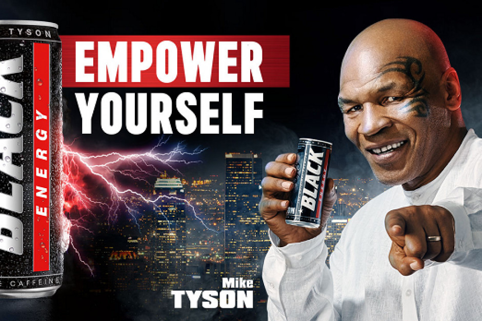 Mike Tyson w kolejnej kampanii Black Energy Drink