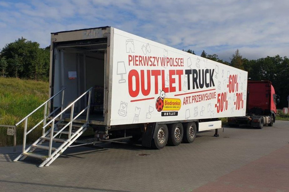 Fot. materiały prasowe Mobilna Towaroteka? Outlet trucki Biedronki ruszają w Polskę