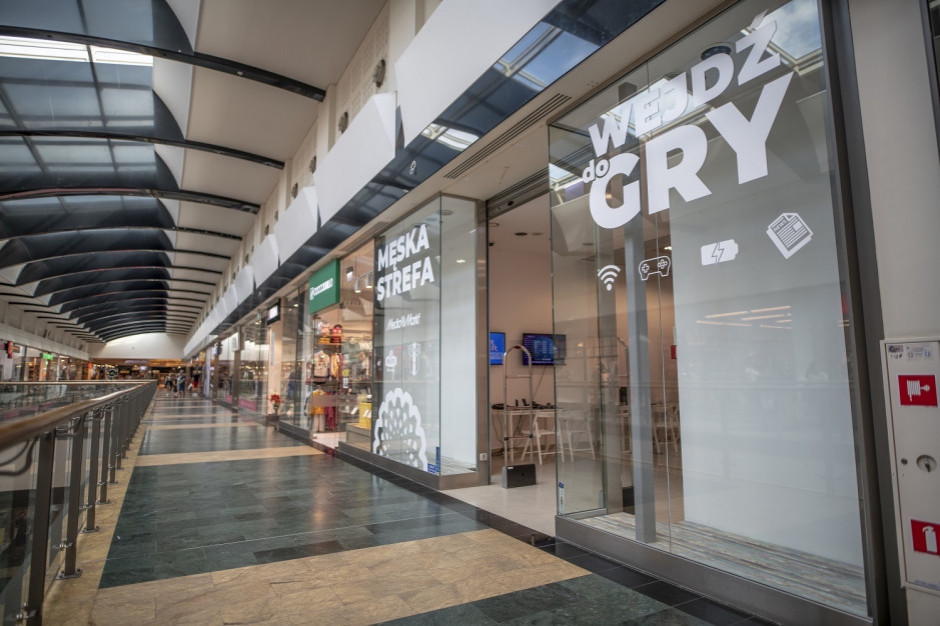 fot. materiały prasowe Galeria Mazovia ze strefą gier i odpoczynku dla panów