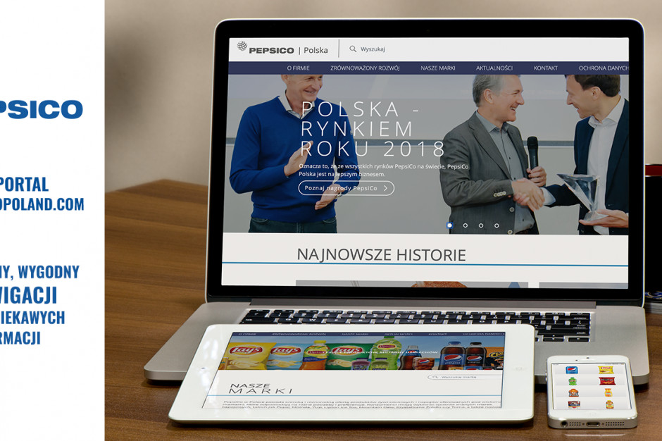 Fot. materiały prasowe PepsiCo z nową witryną internetową w Polsce