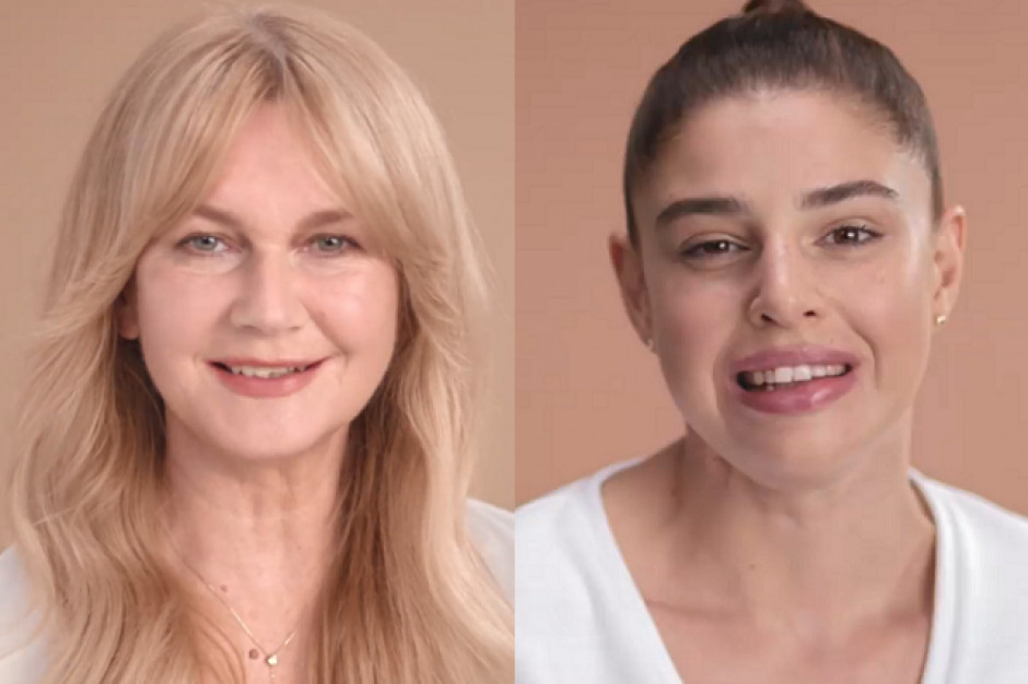 Na zdj. Grażyna Torbicka i Anna Markowska , fot. mat.pras. Grażyna Torbicka w kampanii podkładu L’Oréal True Match