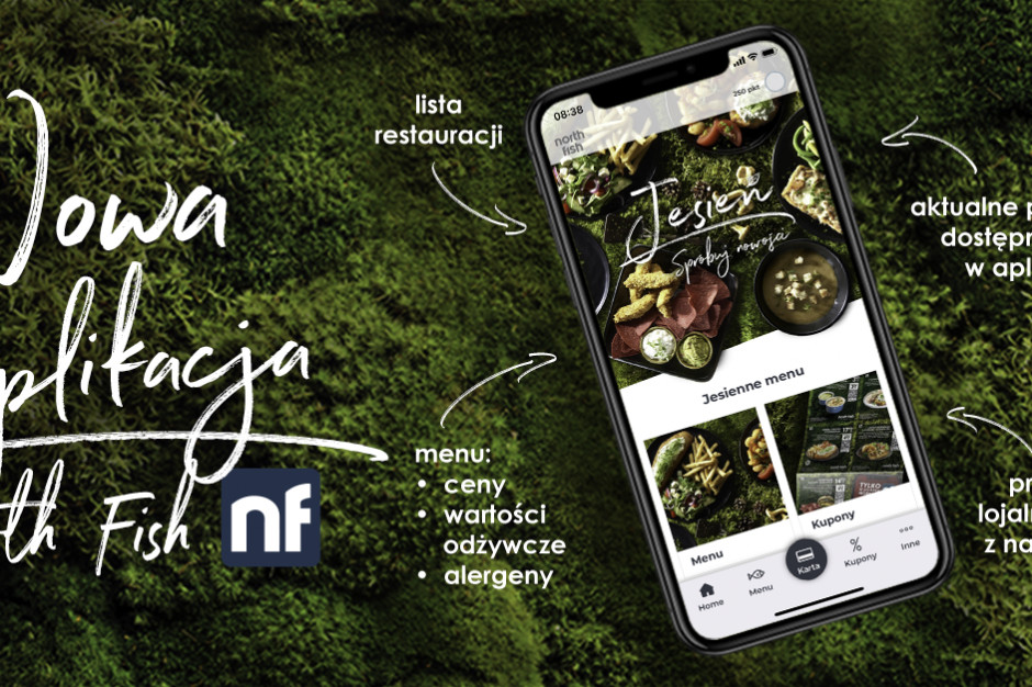 Fot. materiały prasowe North Fish z nową aplikacją mobilną i programem lojalnościowym