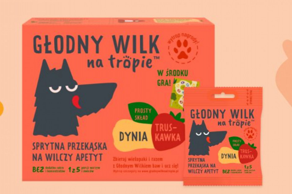 Fot. materiały prasowe Marka Głodny Wilk na Tropie wkracza na rynek przekąsek