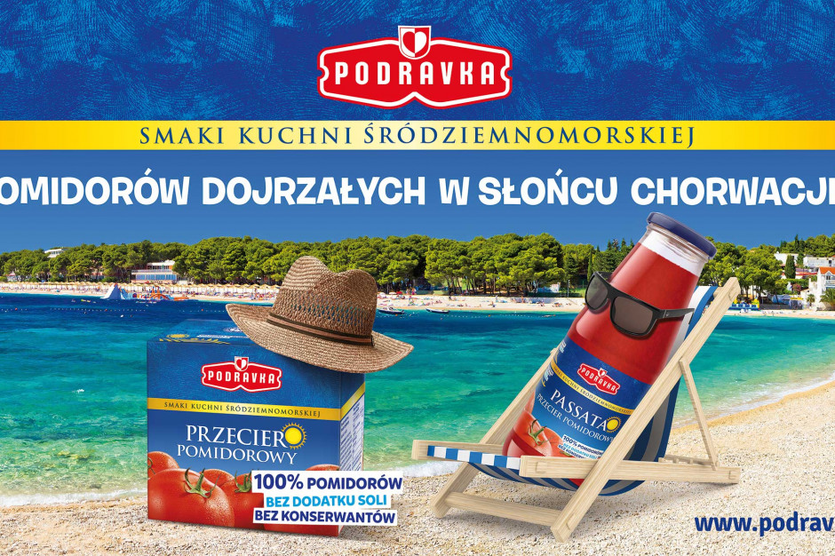 Fot. materiały prasowe Śródziemnomorskie produkty Podravka promowane w kampanii telewizyjnej