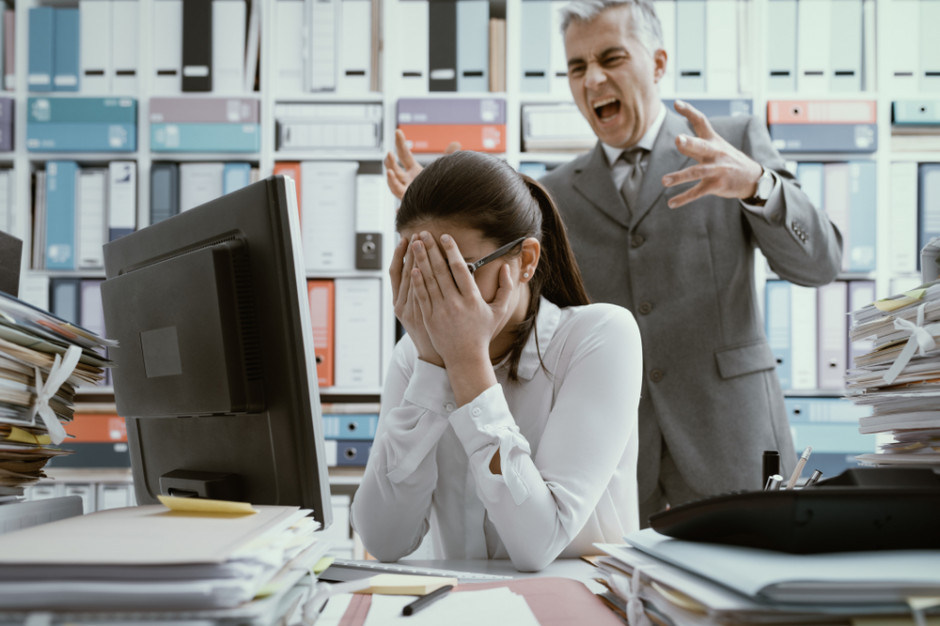 Fot. Shutterstock.com Niemal połowa pracowników spotkała się z mobbingiem w pracy