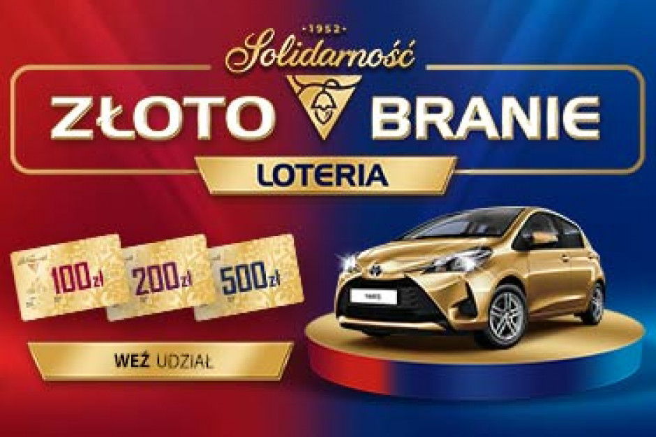 Fot. materiały prasowe Solidarność wspiera loterię „Złotobranie”