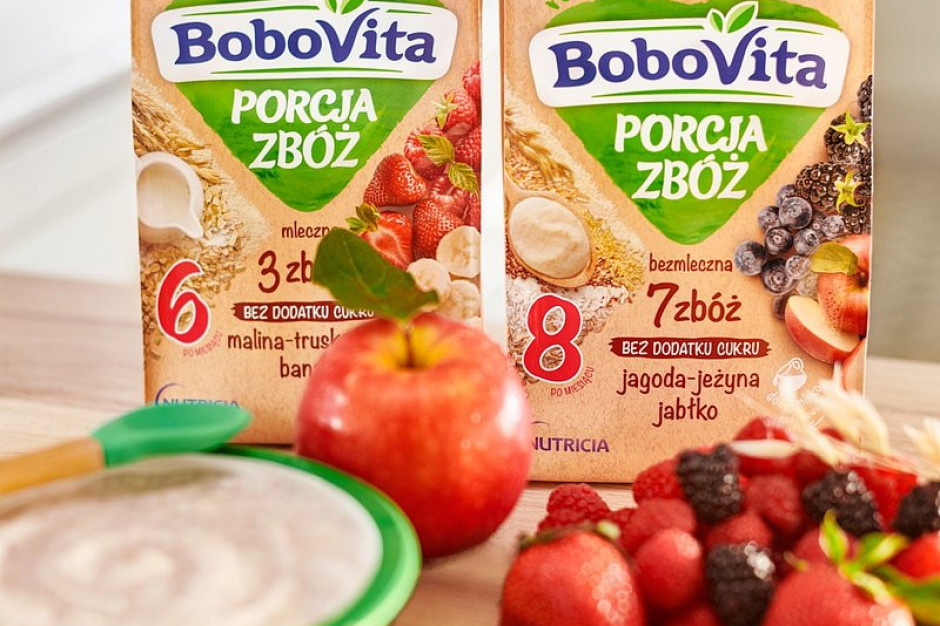 Fot. materiały prasowe Nowe smaki kaszek od BoboVity