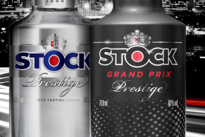 Limitowana edycja butelki Stock Prestige Vodka