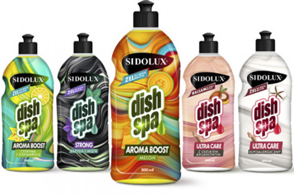 Fot. materiały prasowe Nowość od marki Sidolux - żele do mycia naczyń Dish Spa