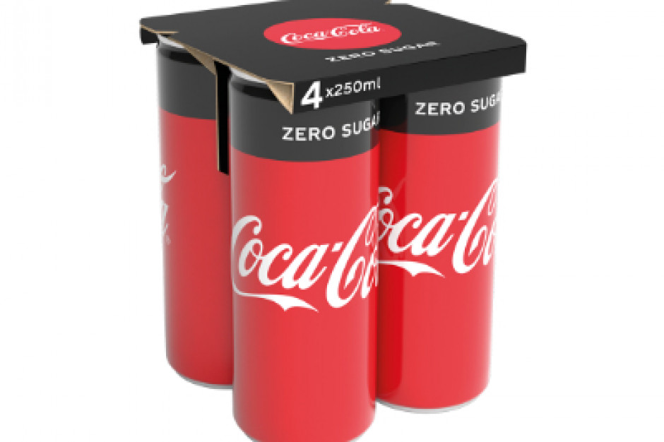 Fot. materiały prasowe Coca-Cola rezygnuje w Europie ze zbiorczych opakowań foliowych na puszki
