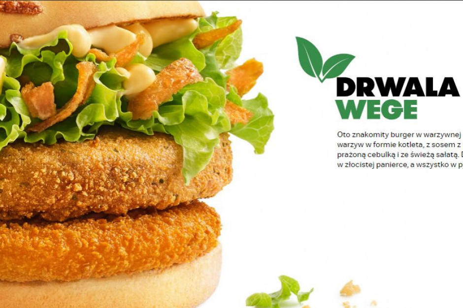 Fot. materiały prasowe McDonald's wprowadza swojego pierwszego burgera wege