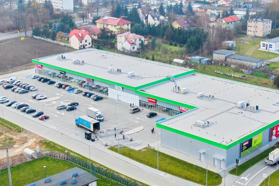 Fot. materiały prasowe W Łasku ruszył Vendo Park. Wkrótce obok obiektu powstanie Lidl
