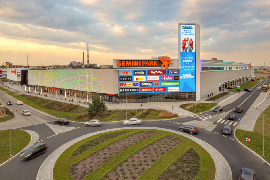 Fot. materiały prasowe Gemini Park Tychy zyska 6,5 tys. mkw.