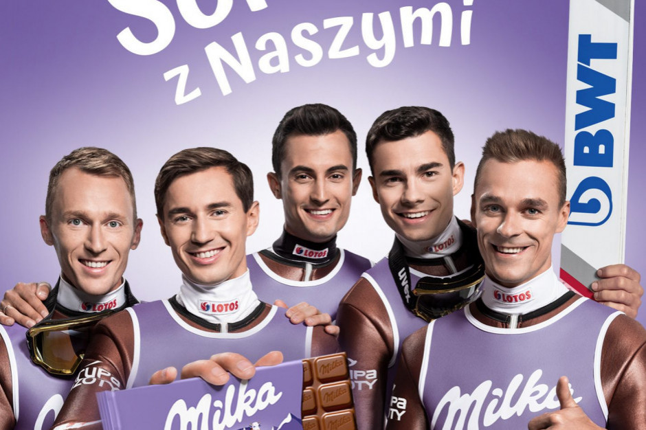 Fot. materiały prasowe Fioletowa Strefa Kibica Milka po raz kolejny na stoku