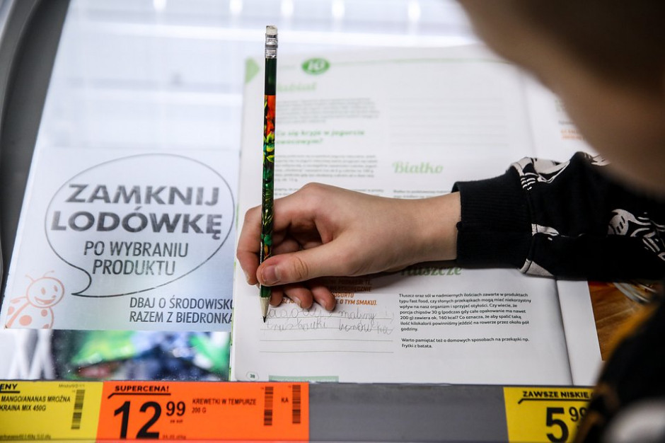 fot. materiały prasowe Warszawscy uczniowie w sklepach Biedronka nauczą się czytać etykiety