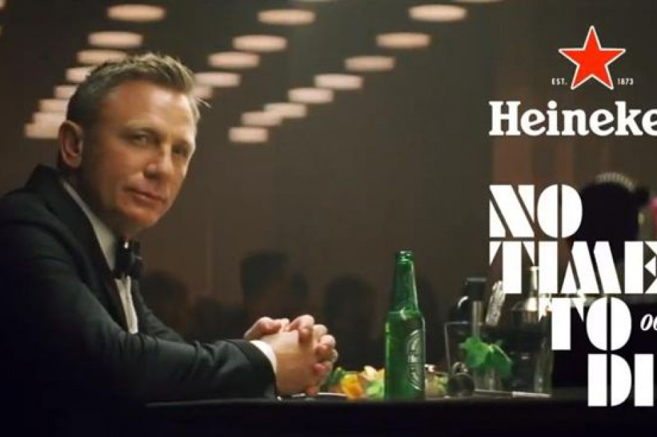 Fot. materiały prasowe Daniel Craig w reklamie Heinekena