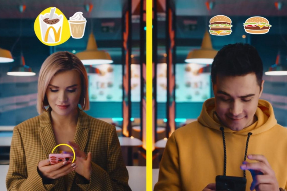 McDonald's zachęca do korzystania ze swojej aplikacji i tworzenia własnych ofert, fot. materiały prasowe Maffashion i Rezigiusz reklamują McDonald's