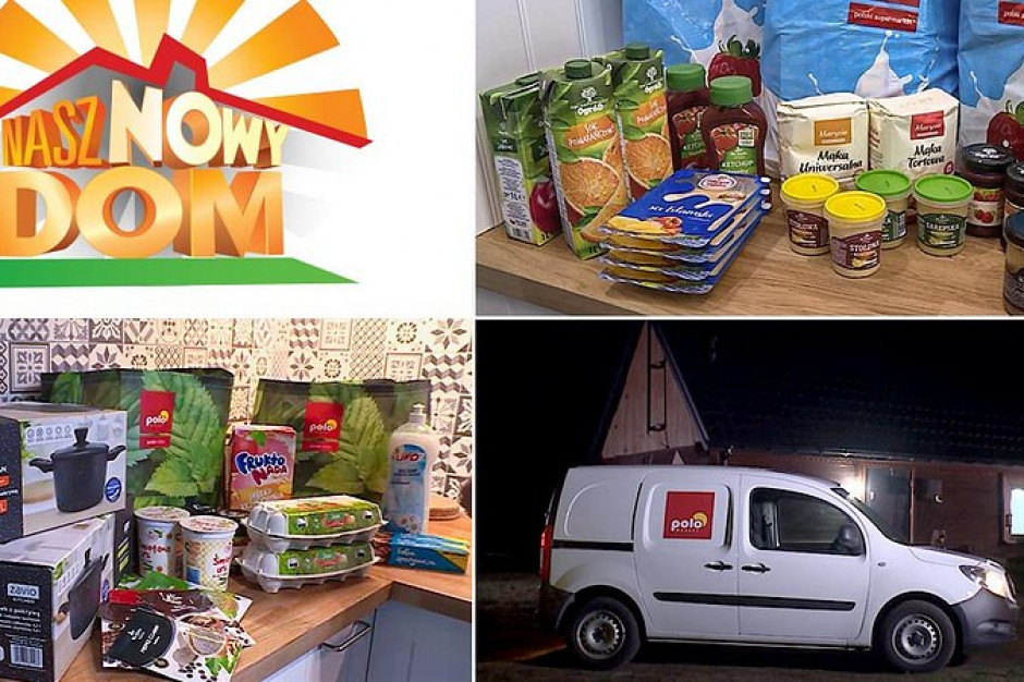 Polomarket wykorzystuje product placement, fot. materiały prasowe Polomarket partnerem programu „Nasz nowy dom”