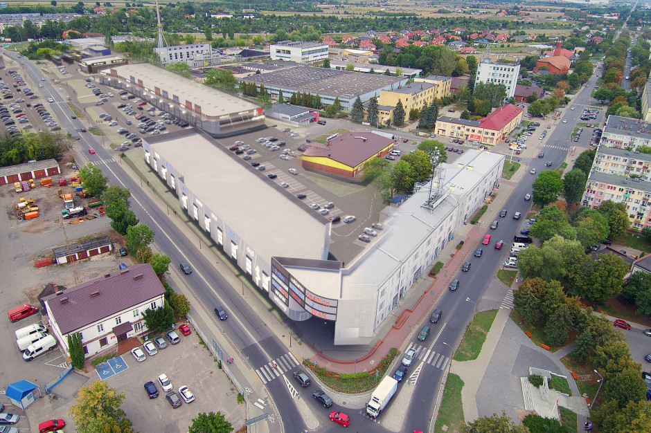 Grupa Saller inwestuje w Kutnie, fot. materiały prasowe W Kutnie powstaje kolejny etap parku handlowego Grupy Saller