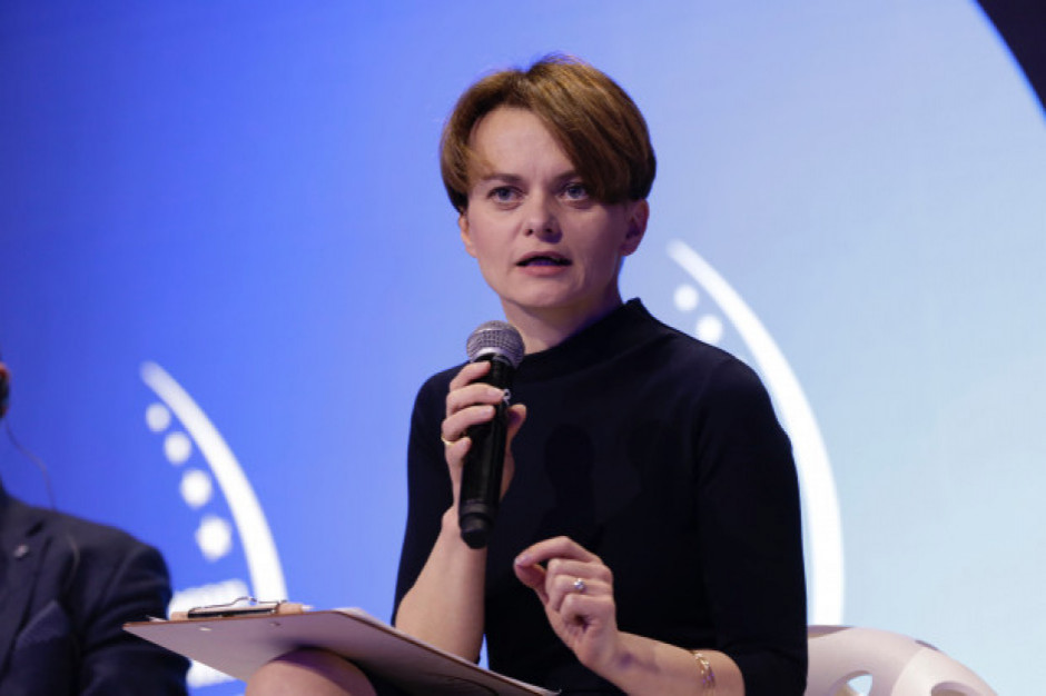 Na zdj. minister rozwoju Jadwiga Emilewicz, fot. PTWP Emilewicz: Nie wyobrażam sobie, by płaca minimalna była w przyszłym roku niższa niż w bieżącym