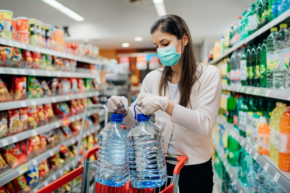 Polak na zakupach w czasie pandemii - koniec z wychodzeniem do sklepu po pojedyncze produkty