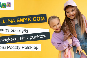 Poczta Polska dostarczy zakupy ze Smyk.com do 12 tys. punktów odbioru