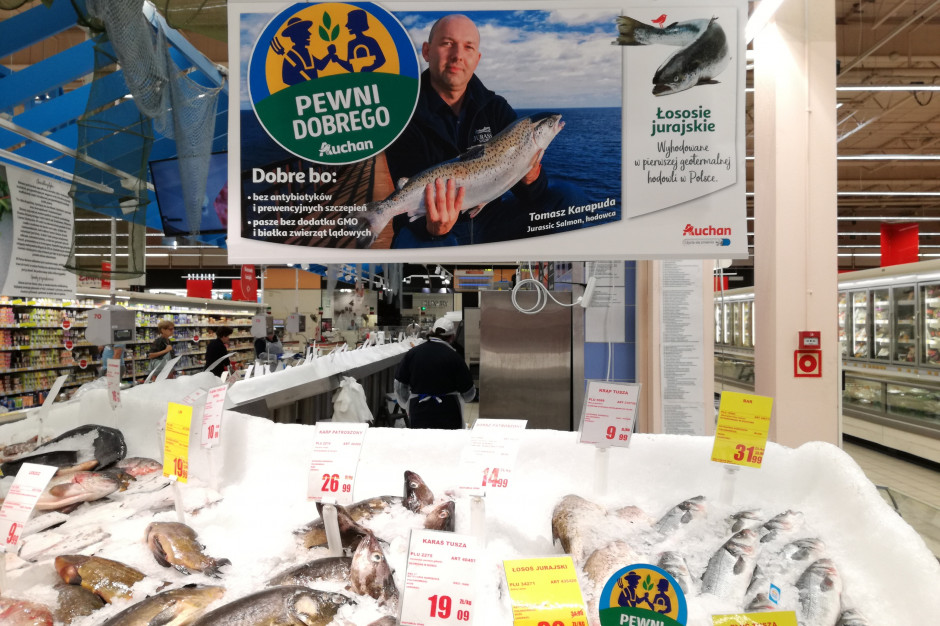 fot. Auchan Auchan promuje markę lokalnych produktów Pewni Dobrego