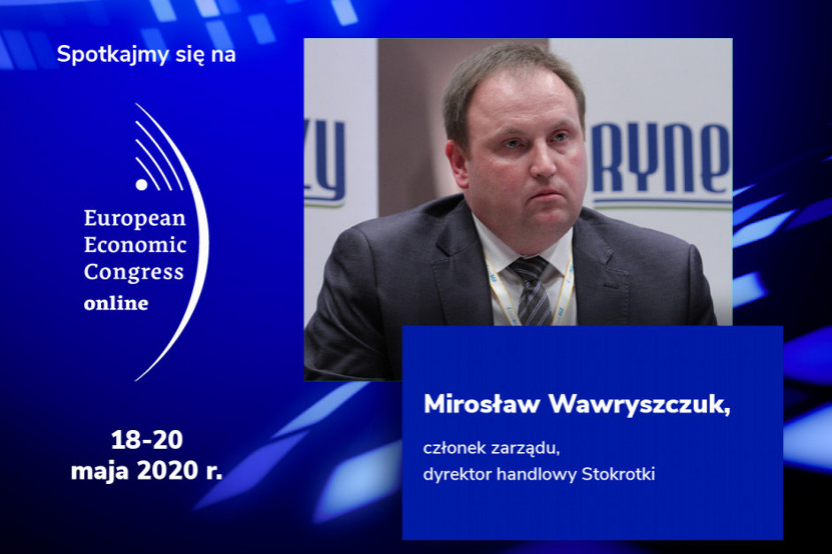 Mirosław Wawryszczuk, członek zarządu, dyrektor handlowy Stokrotki, fot. PTWP Dyrektor Stokrotki na EEC Online: Mówimy klientom, aby traktowali nasze sklepy jak paczkomaty