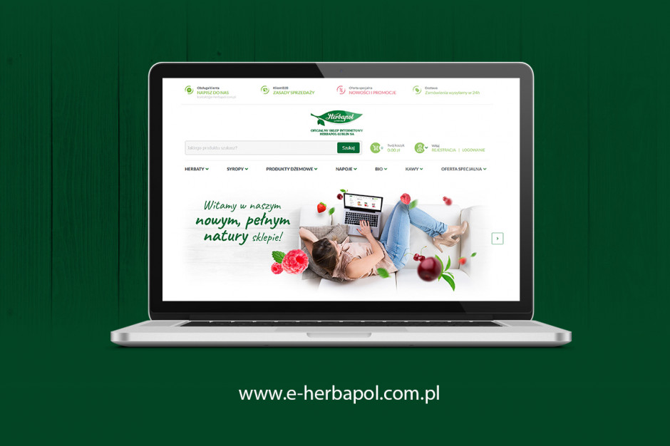 E-commerce to ważny kanał Herbapolu, fot. mat. pras. Herbapol-Lublin z e-sklepem w nowej odsłonie
