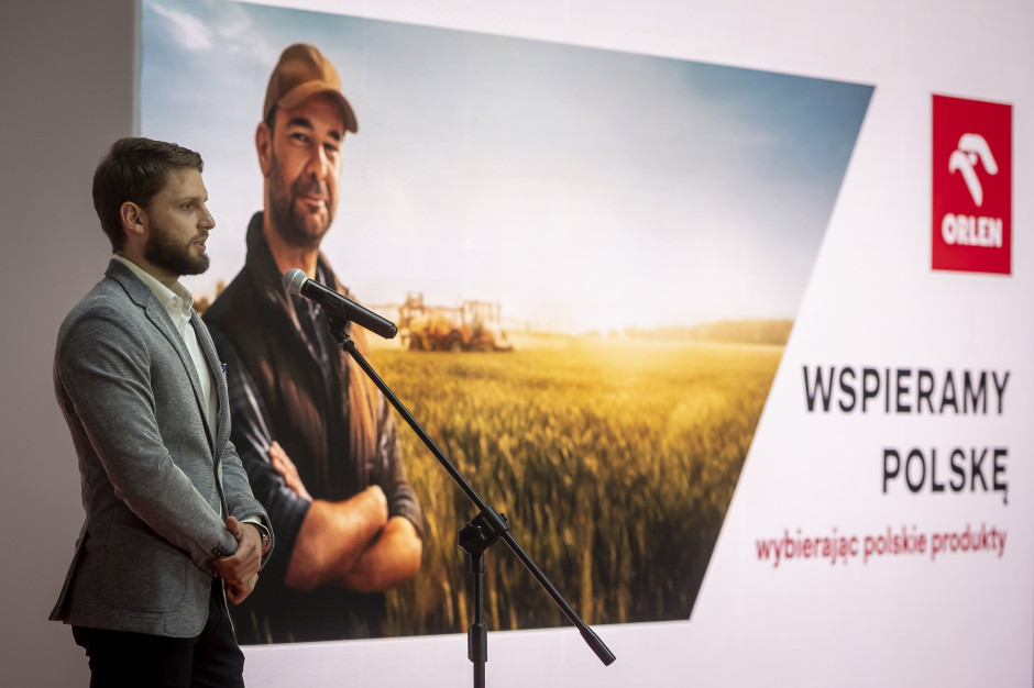fot. Bracia Sadownicy PKN Orlen rusza ciężarówką w Polskę. Promuje polskich dostawców