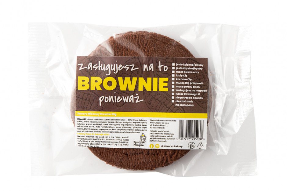 fot, Xawery Miodowy Ciastko brownie od firmy Xawery Miodowy