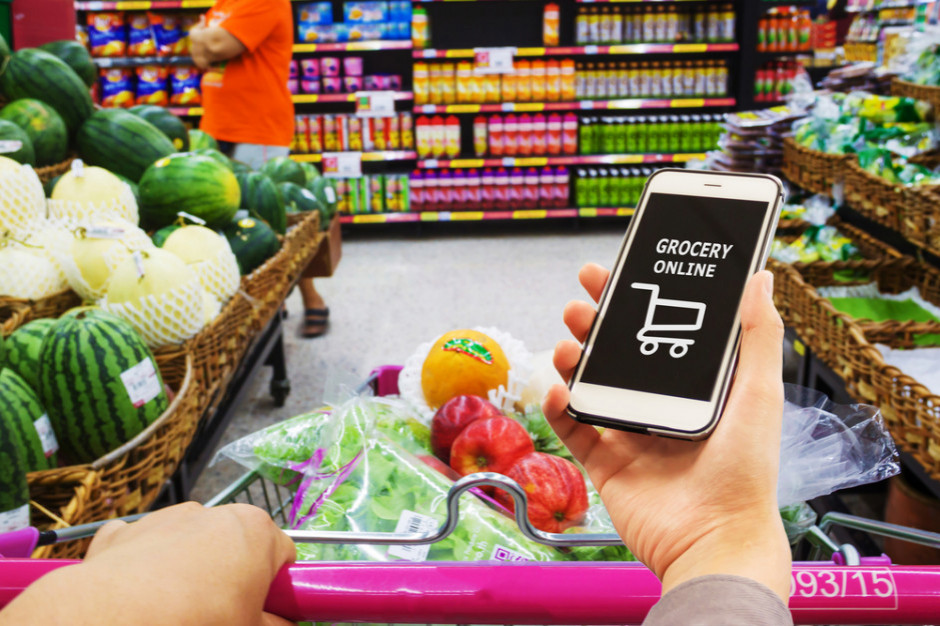 Branża e-grocery stoi przed wielką szansą, fot. Shutterstock Pandemia impulsem dla rozwoju e-grocery. Czy branża wykorzysta szansę?