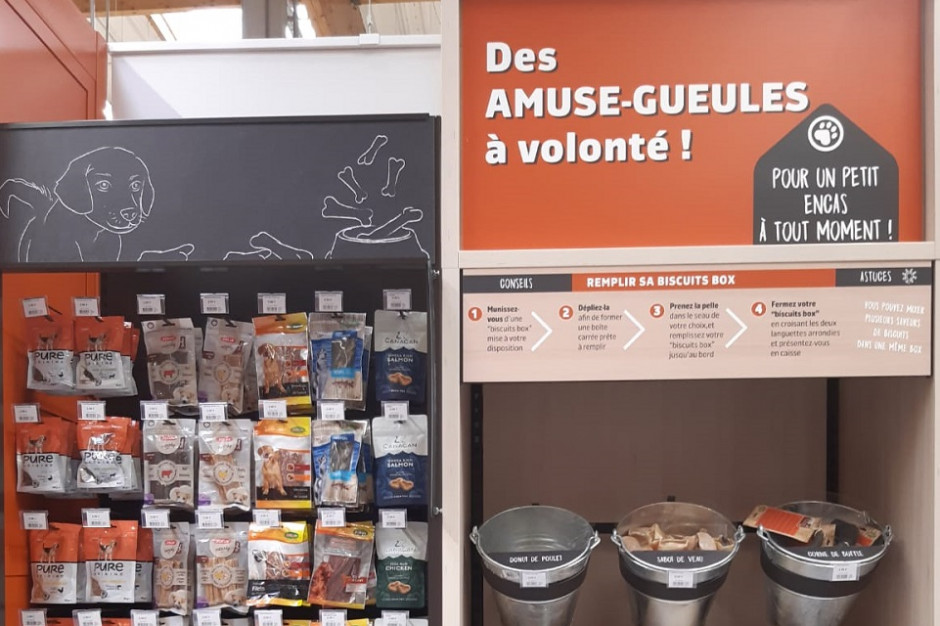 Koncept Noa debiutuje w Carrefourze, fot. mat. pras. W sklepie Carrefour klienci sprawdzą samopoczucie swoich czworonożnych pupili