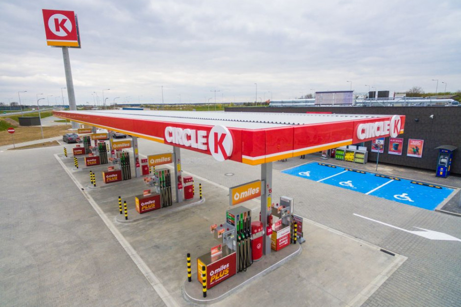 Sieć Circle K to już ponad 360 stacji paliw w całej Polsce. Fot. materiały prasowe Circle K planuje kilkadziesiąt otwarć w najbliższym roku