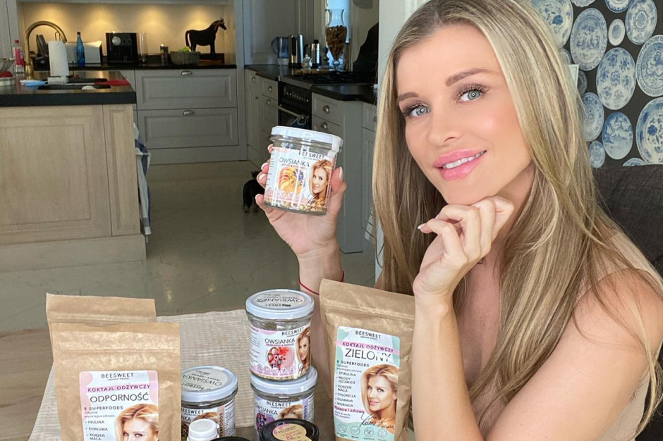 fot. Jonanna Krupa Joanna Krupa śladem Anny Lewandowskiej wprowadza własną markę spożywczą
