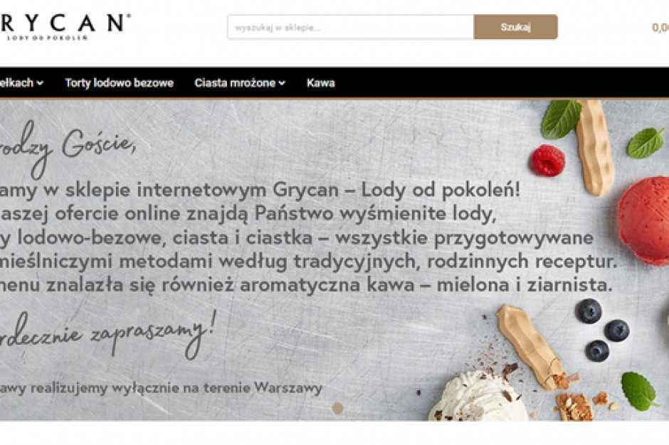 fot. Grycan Grycan otworzył sklep internetowy
