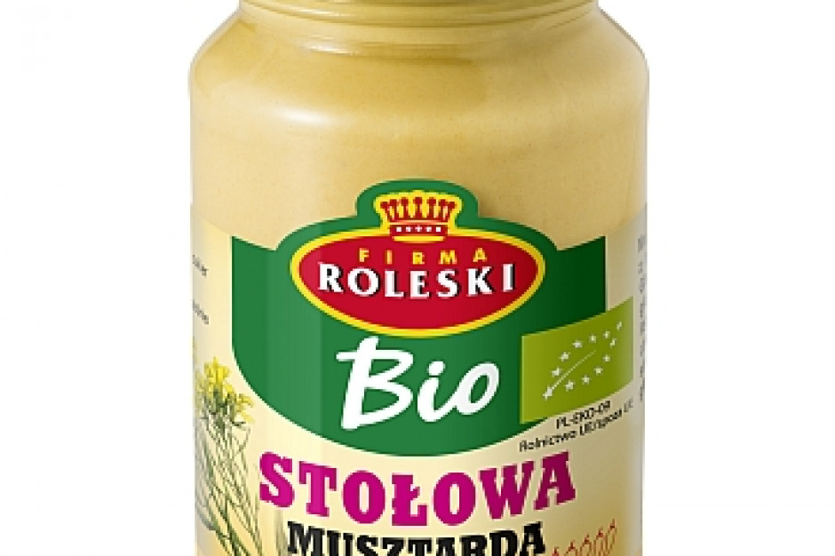 fot. mat. pras. Ekologiczna Musztarda Stołowa BIO Roleski