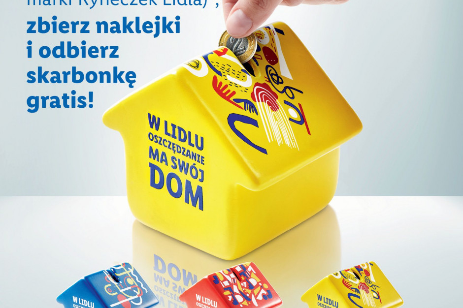 Fot. materiały prasowe Lidl w nowej kampanii zachęca Polaków do oszczędzania