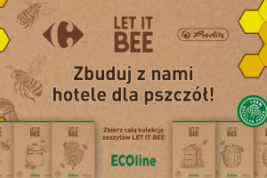 Carrefour akcją marketingową wspiera budowę pszczelich uli