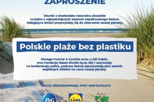 P&G przeznaczy część dochodów ze sprzedaży produktów w Lidlu na sprzątanie plaż