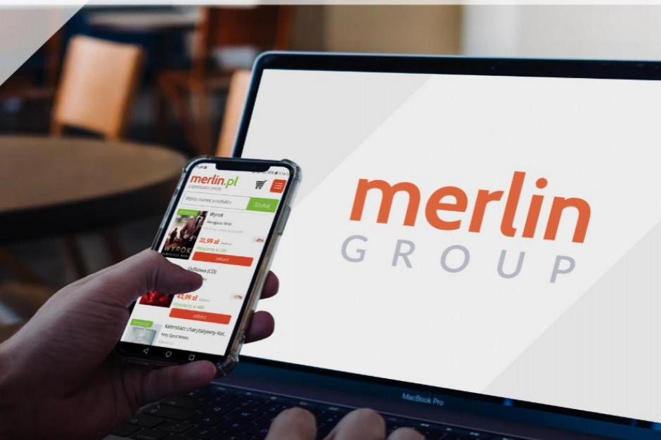 fot. Merlin Merlin.pl ze spadkiem przychodów i mniejszą stratą