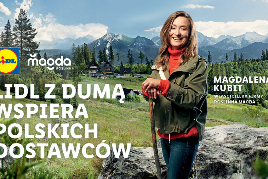 Lidl z kampanią "z dumą wspieramy polskich dostawców"
